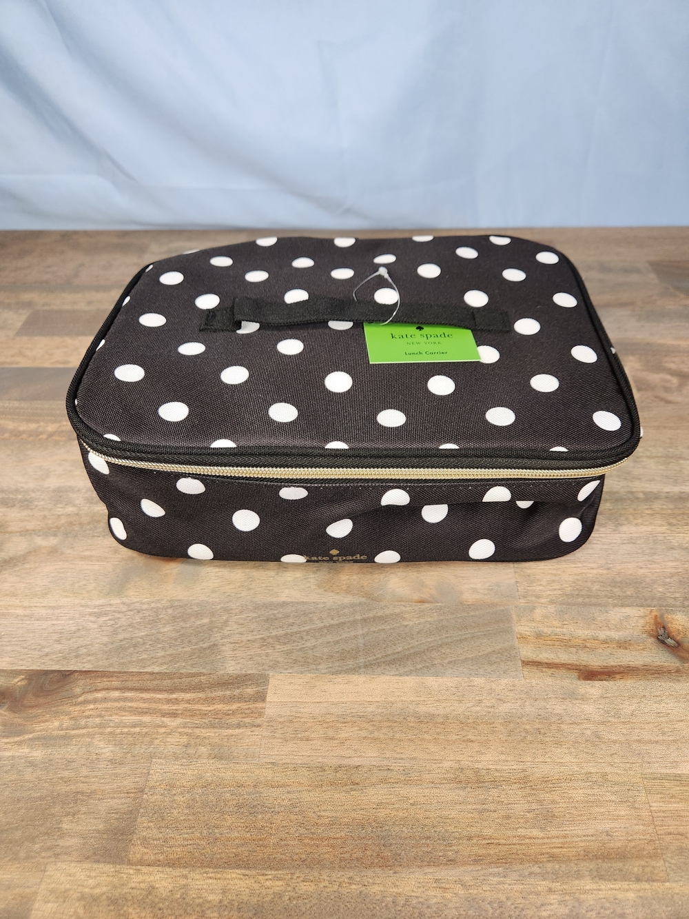 kate spade Black Polka Dot Lunch Carrier